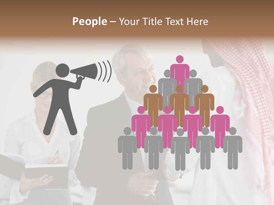 Investment Women Human PowerPoint Template