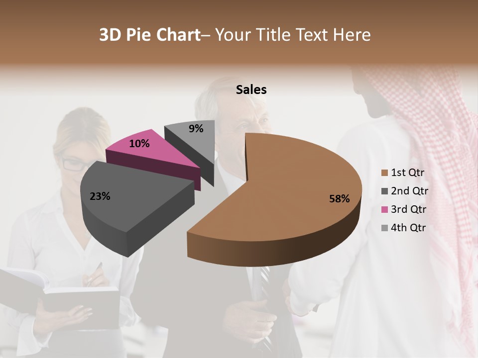 Investment Women Human PowerPoint Template