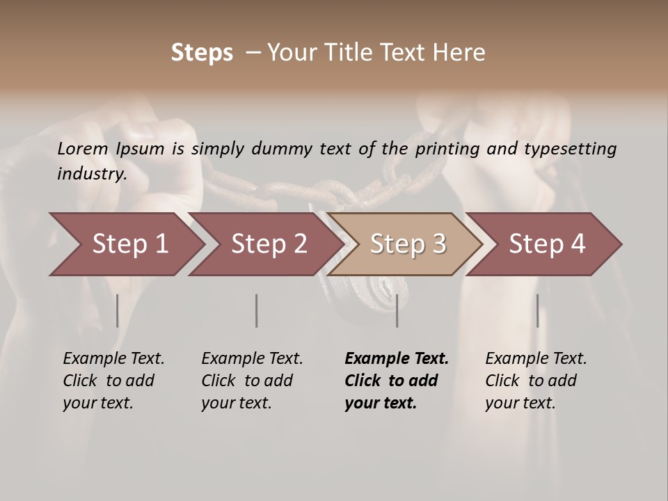 Rusty Connected Secure PowerPoint Template