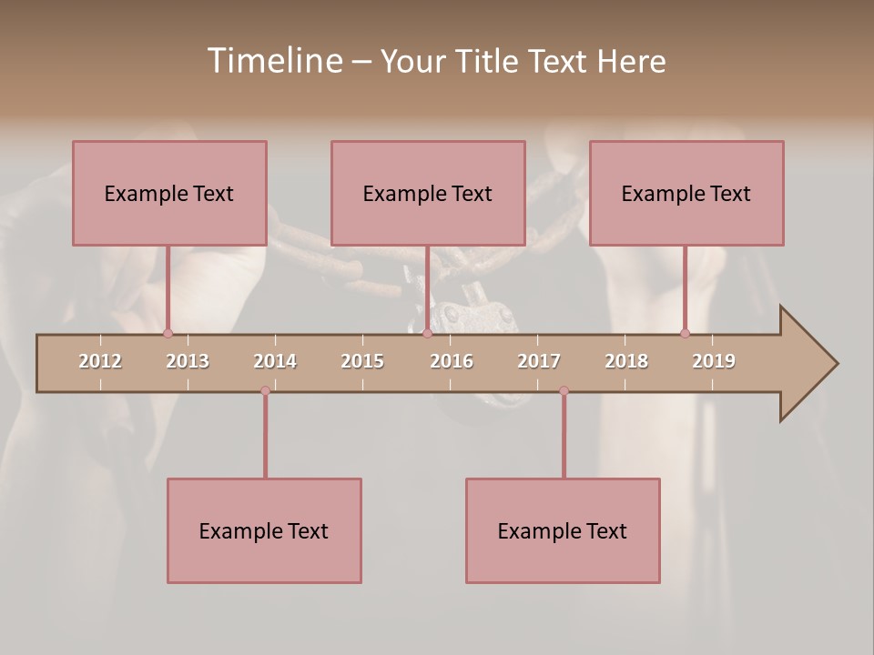 Rusty Connected Secure PowerPoint Template