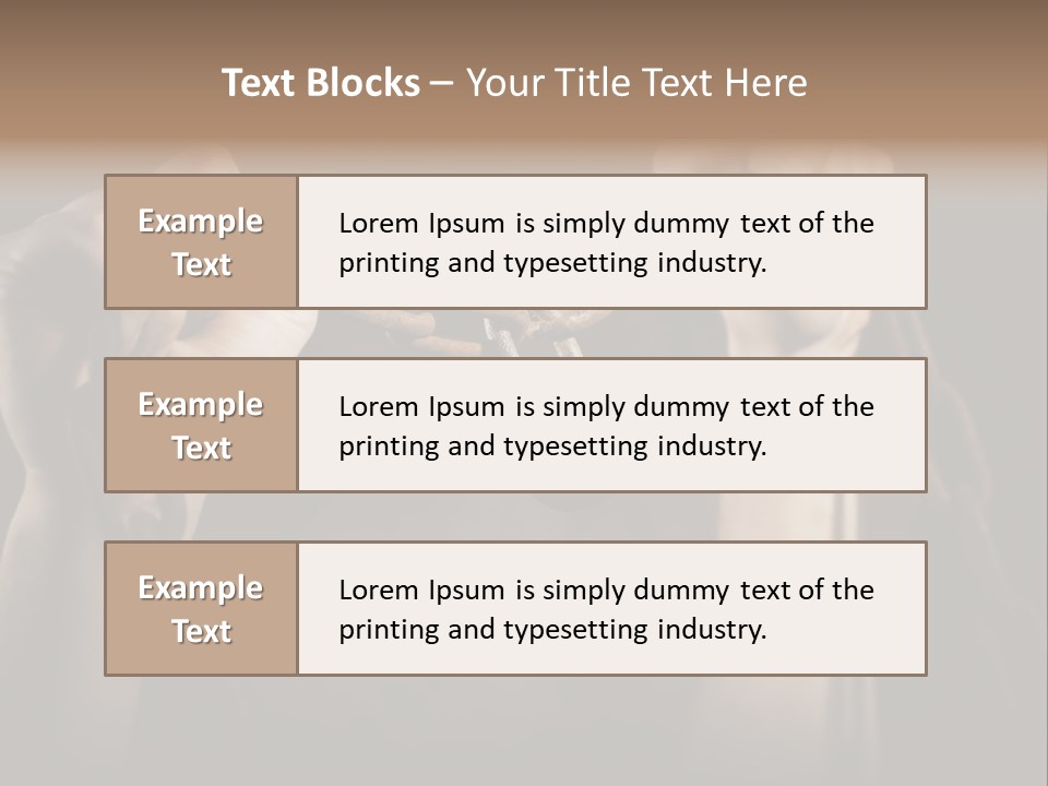 Rusty Connected Secure PowerPoint Template