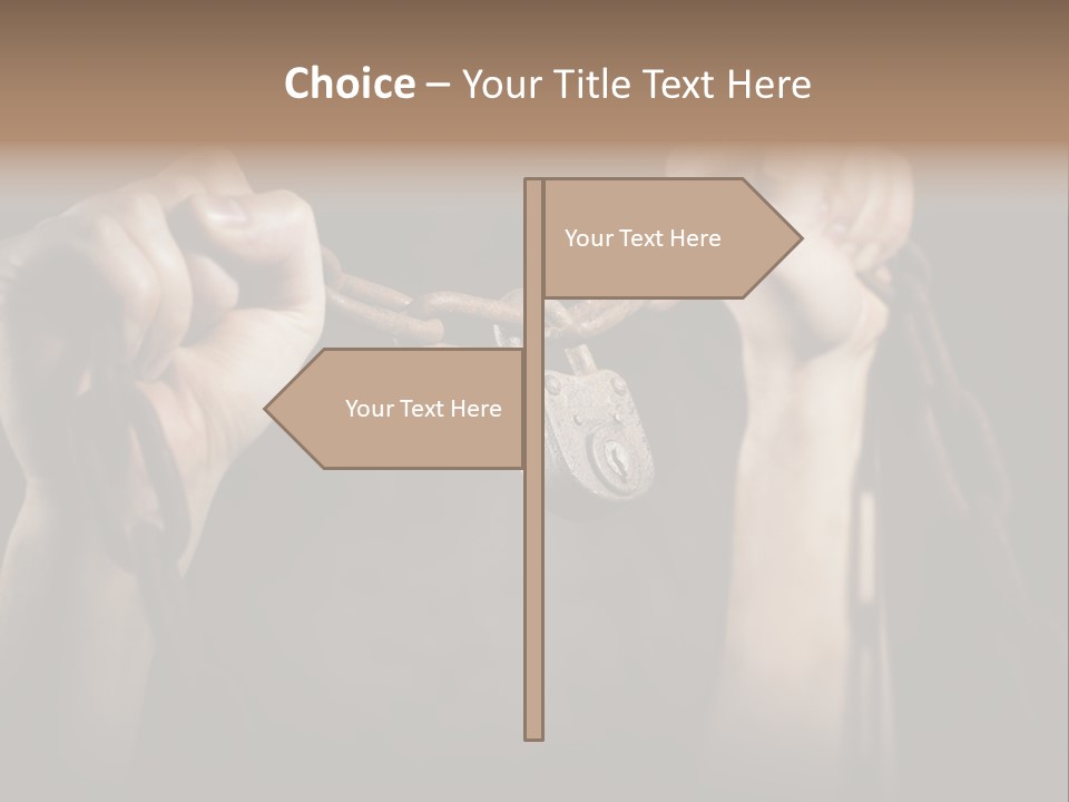 Rusty Connected Secure PowerPoint Template