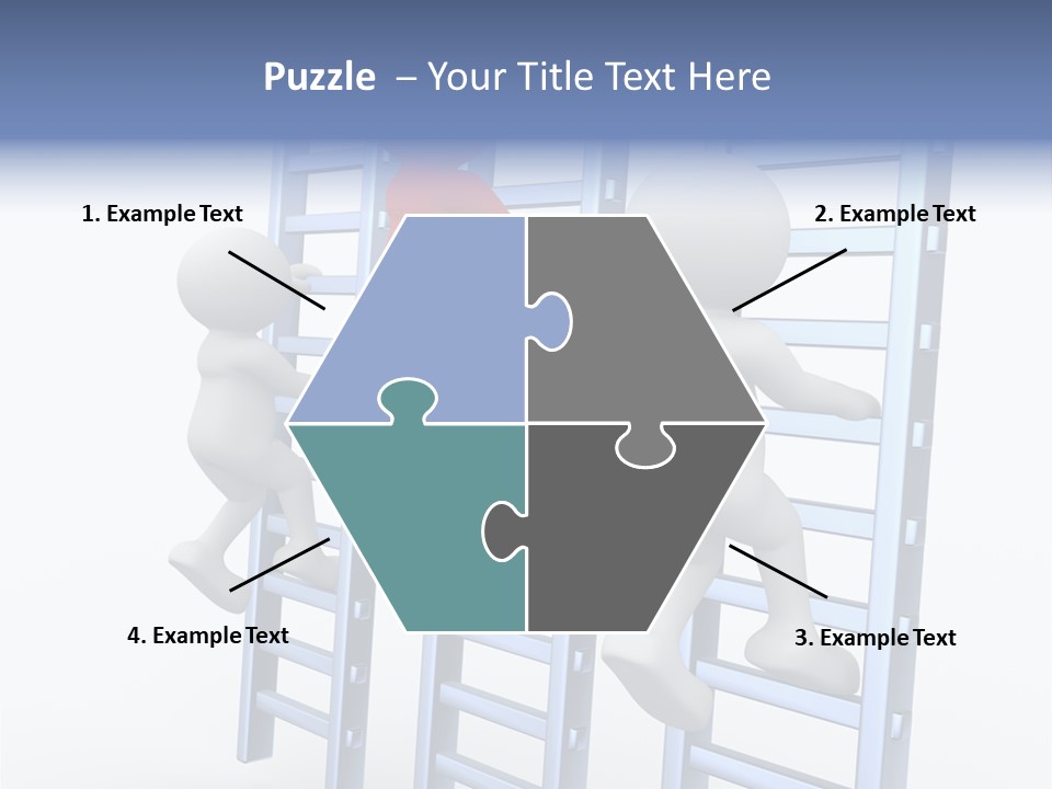 Climb Professional Stairs PowerPoint Template