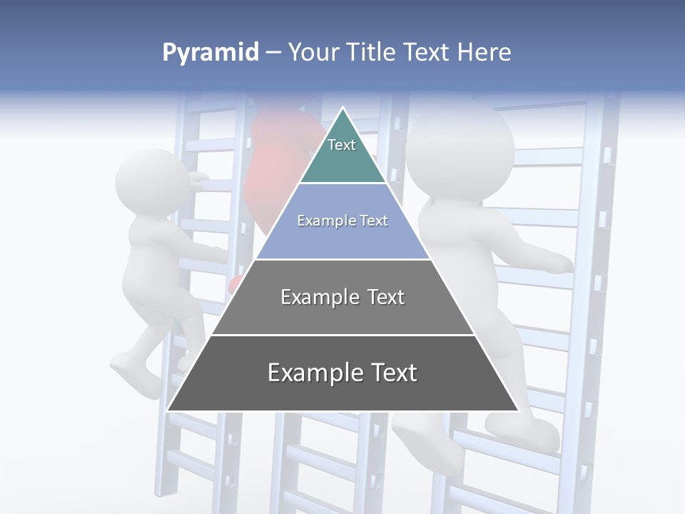 Climb Professional Stairs PowerPoint Template