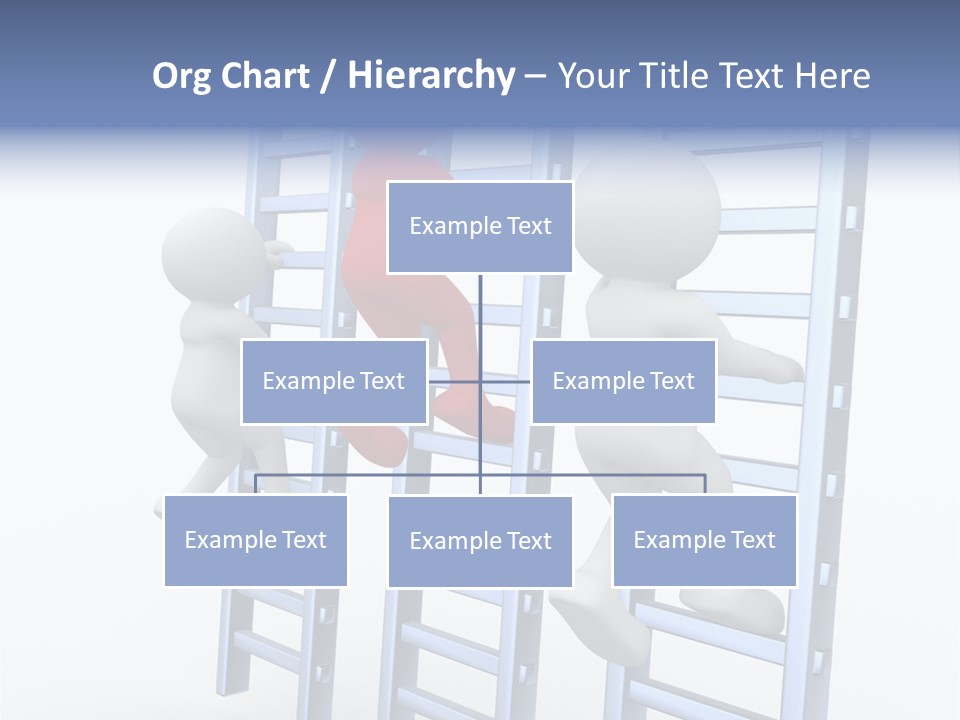 Climb Professional Stairs PowerPoint Template