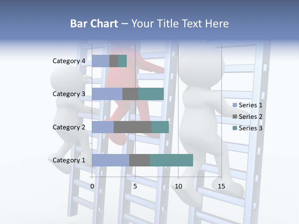 Climb Professional Stairs PowerPoint Template