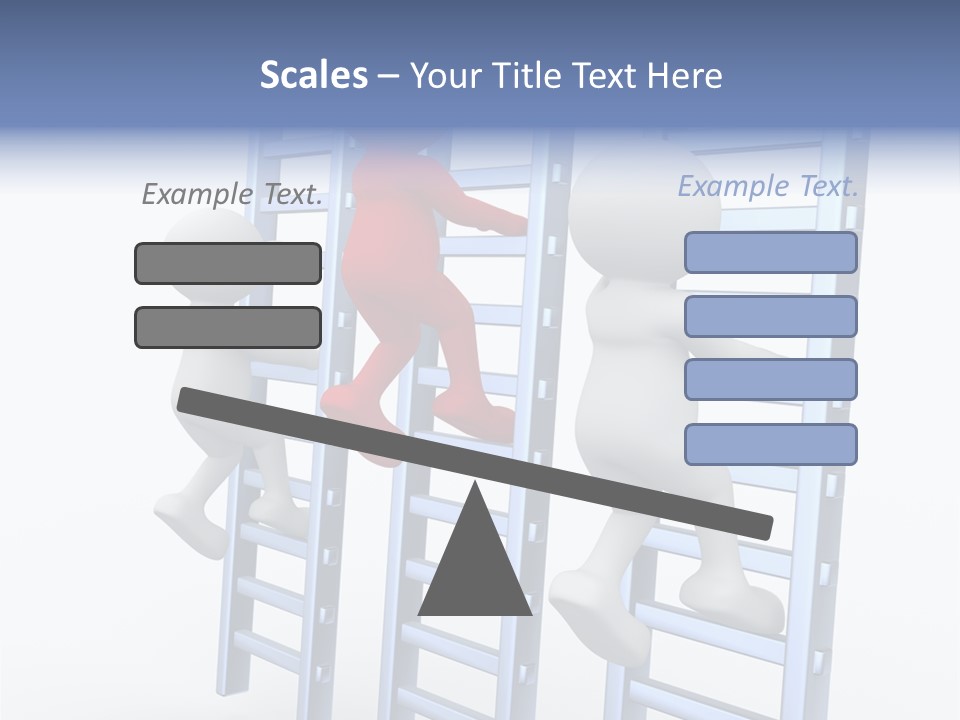 Climb Professional Stairs PowerPoint Template