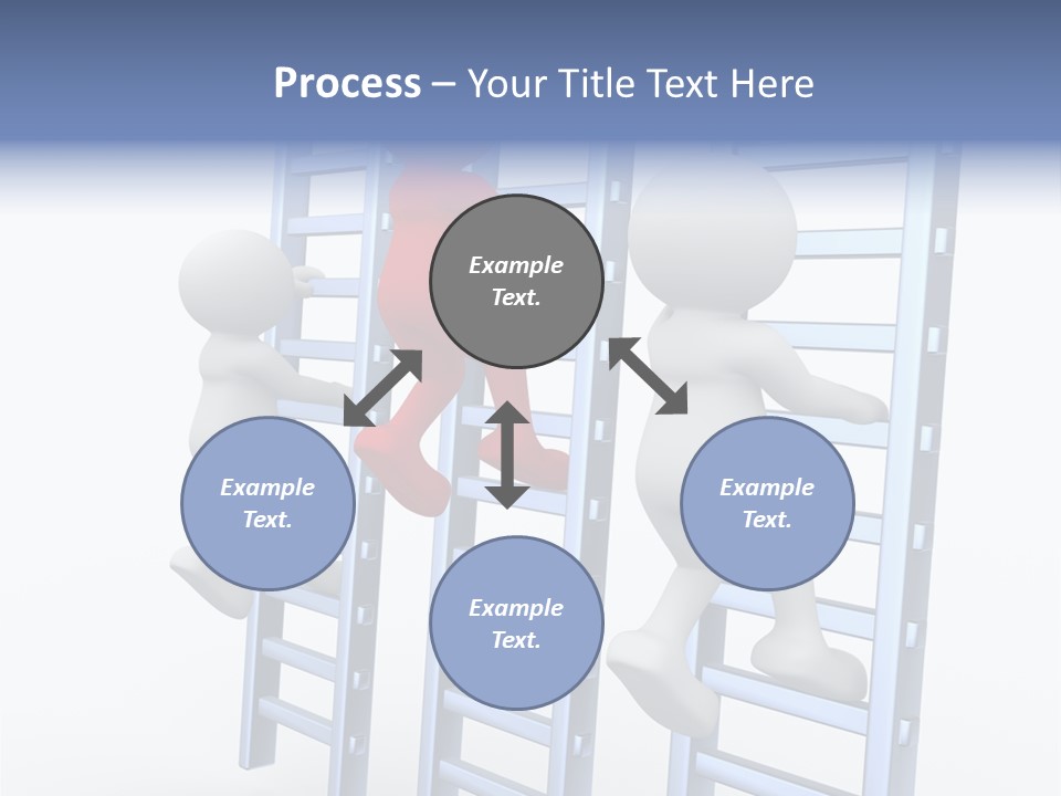 Climb Professional Stairs PowerPoint Template