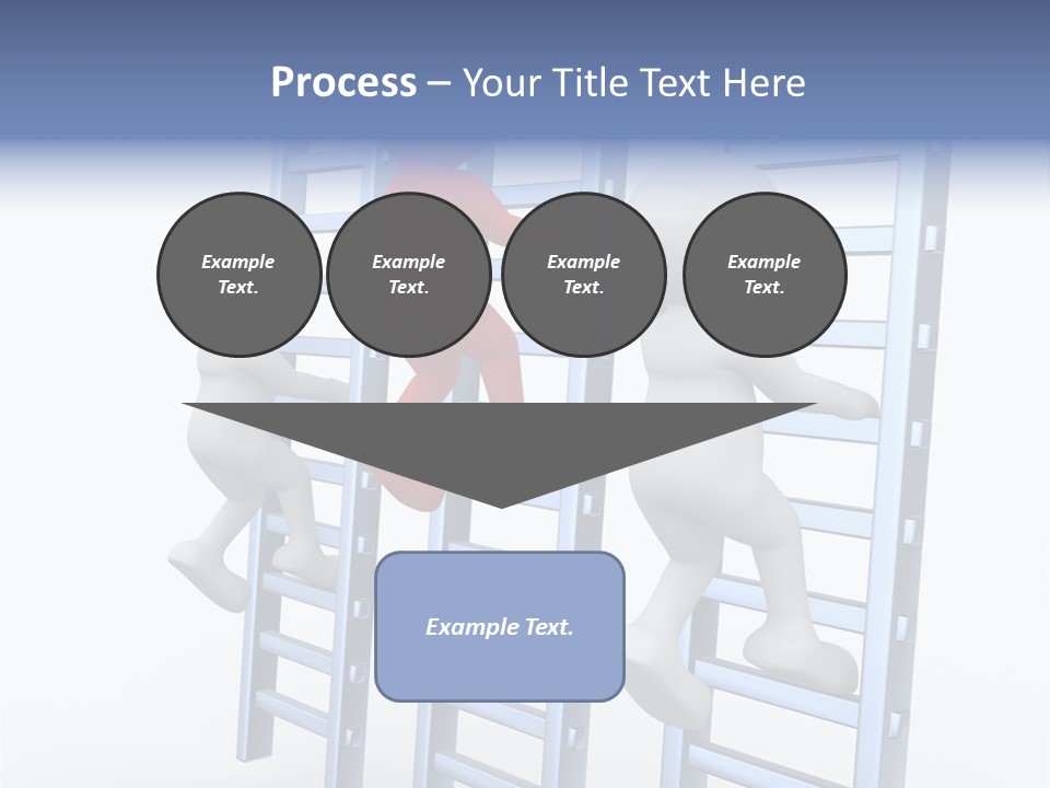 Climb Professional Stairs PowerPoint Template