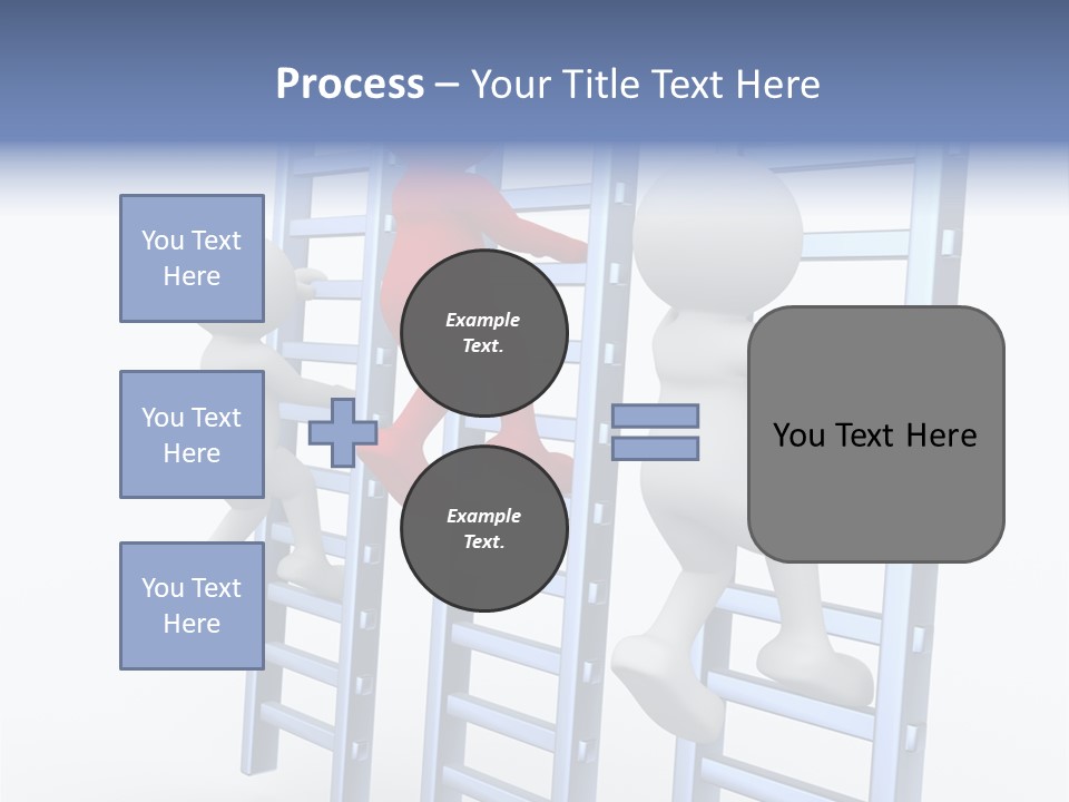 Climb Professional Stairs PowerPoint Template