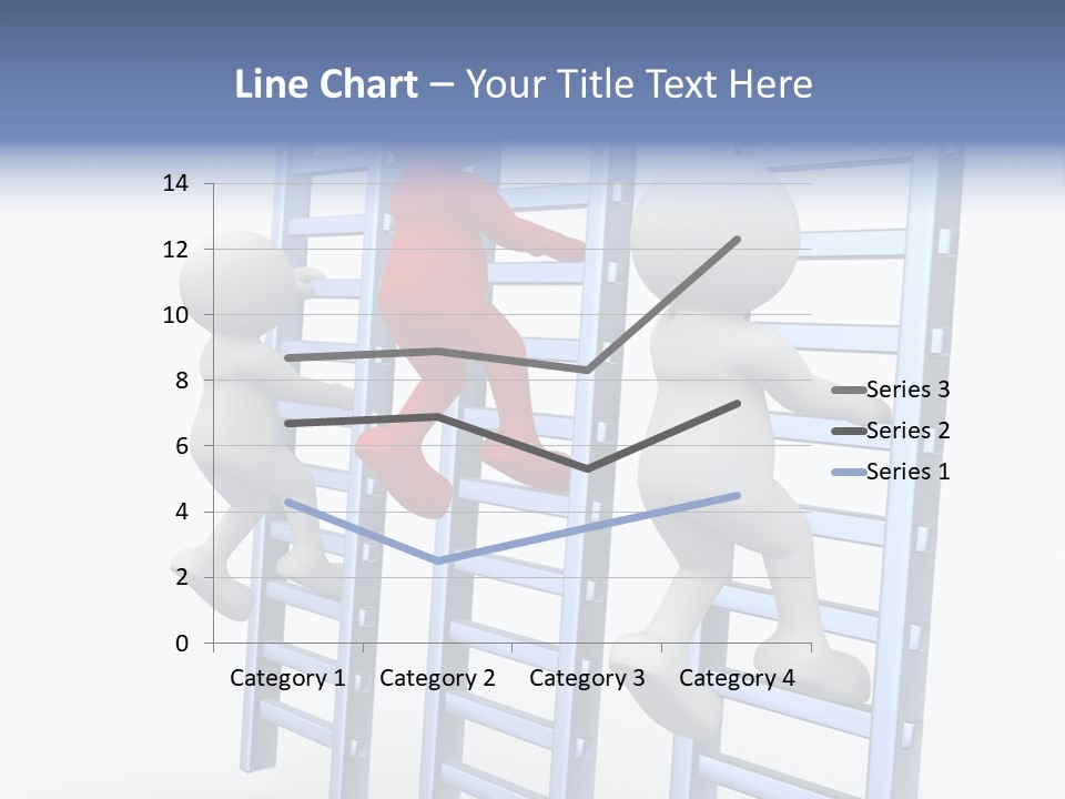Climb Professional Stairs PowerPoint Template