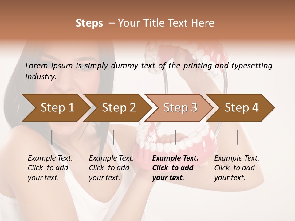 Face Oral Fun PowerPoint Template