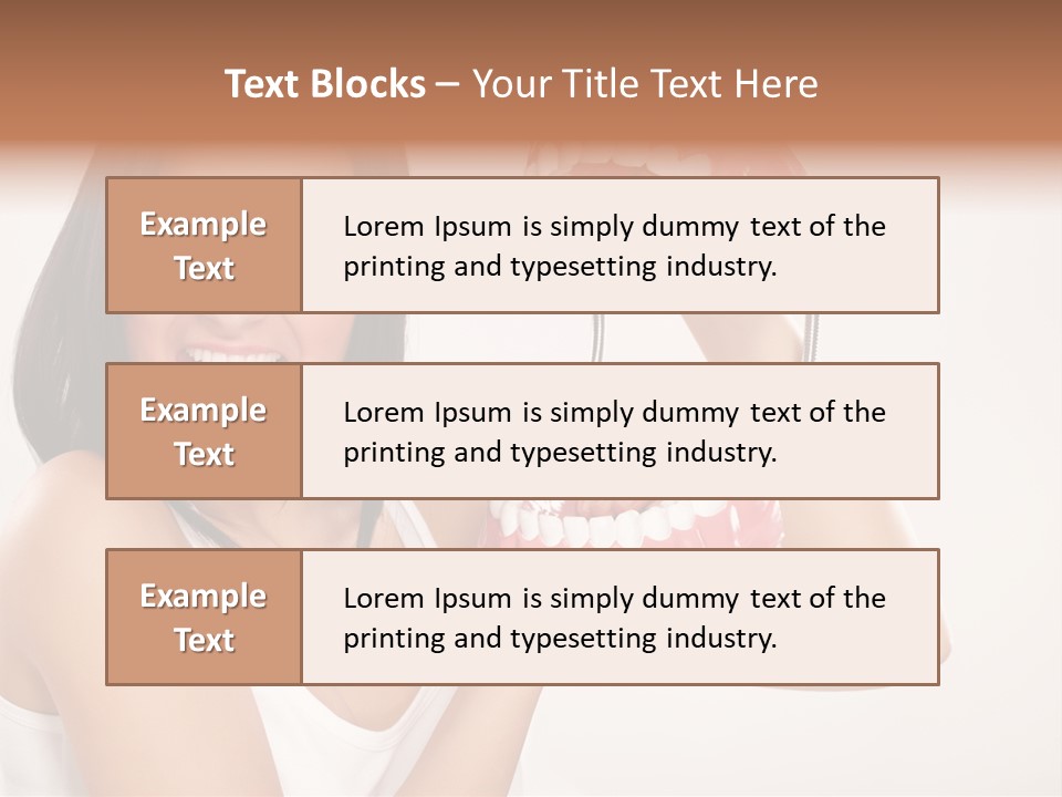 Face Oral Fun PowerPoint Template