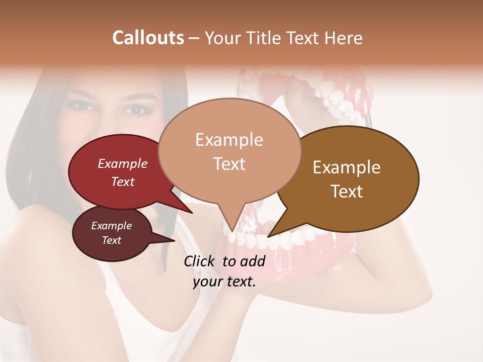 Face Oral Fun PowerPoint Template