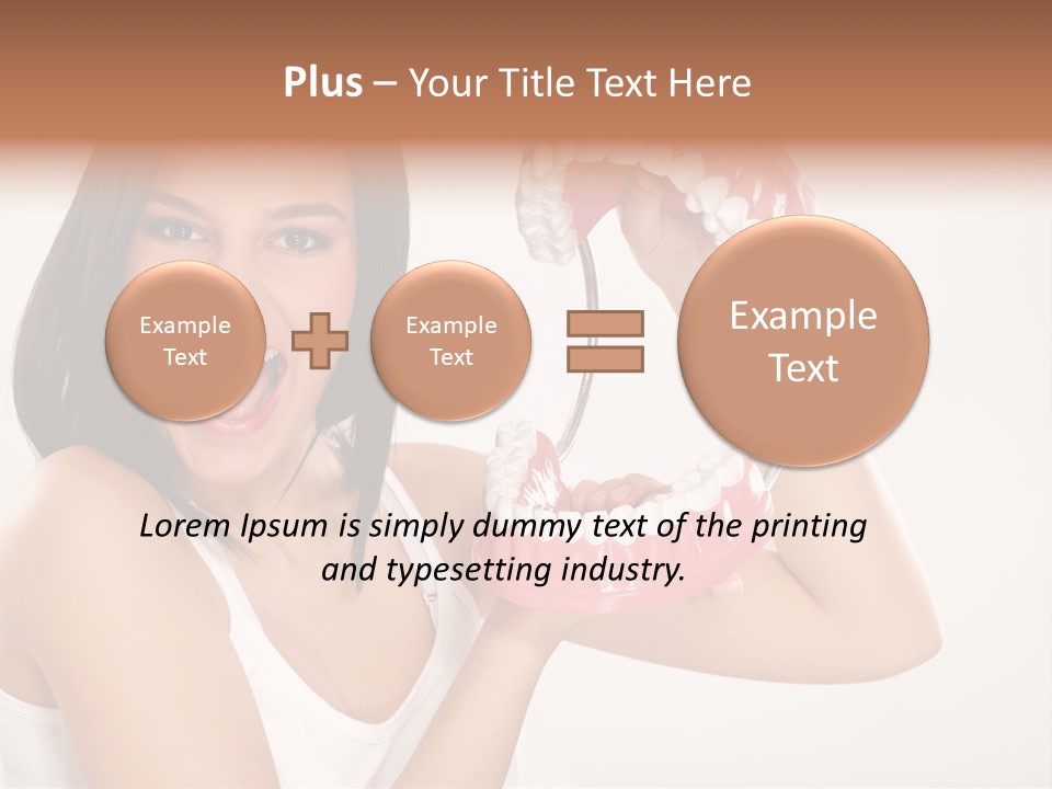 Face Oral Fun PowerPoint Template