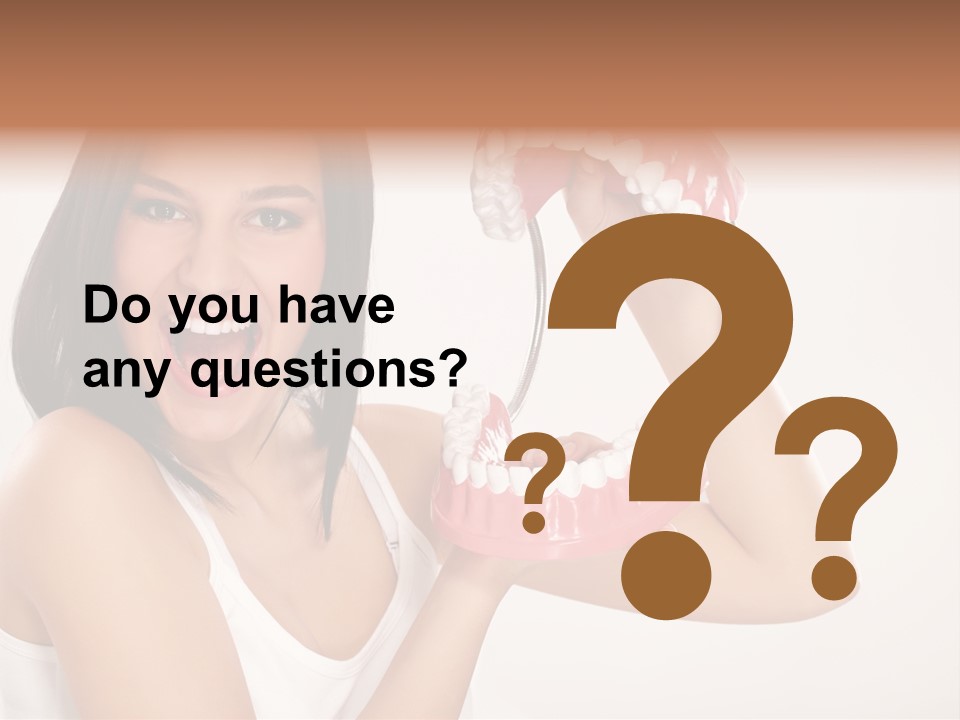 Face Oral Fun PowerPoint Template