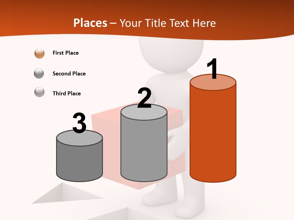 A Person Holding A Box In His Hands PowerPoint Template