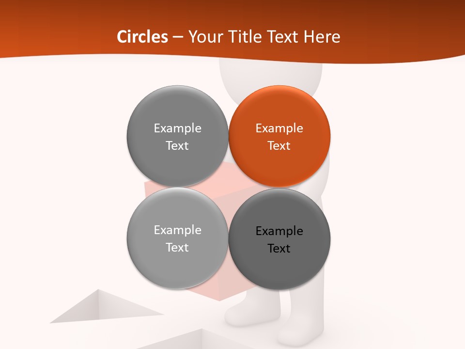 A Person Holding A Box In His Hands PowerPoint Template