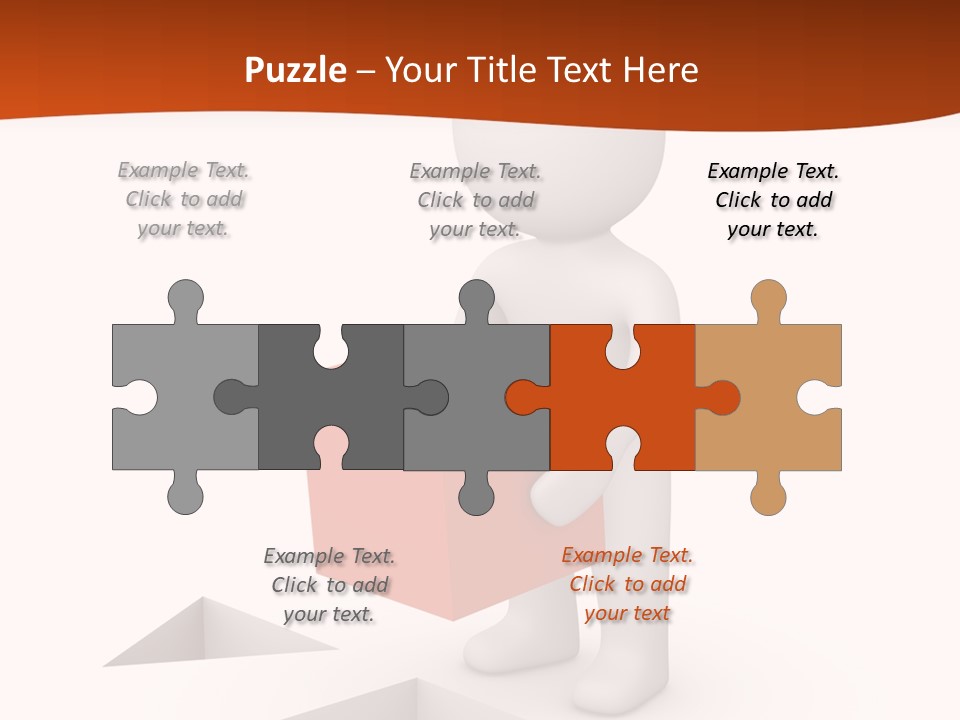 A Person Holding A Box In His Hands PowerPoint Template