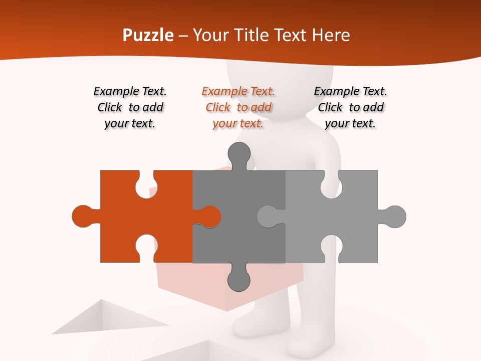 A Person Holding A Box In His Hands PowerPoint Template