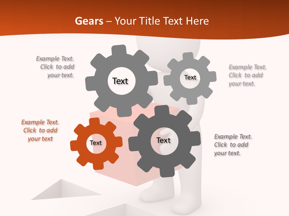 A Person Holding A Box In His Hands PowerPoint Template