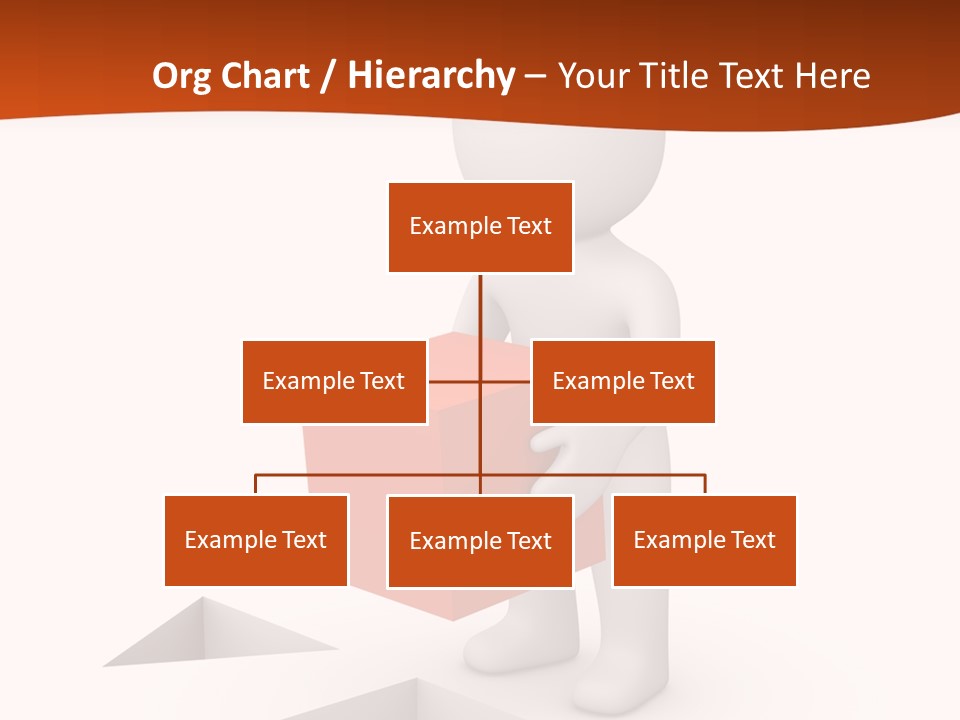 A Person Holding A Box In His Hands PowerPoint Template