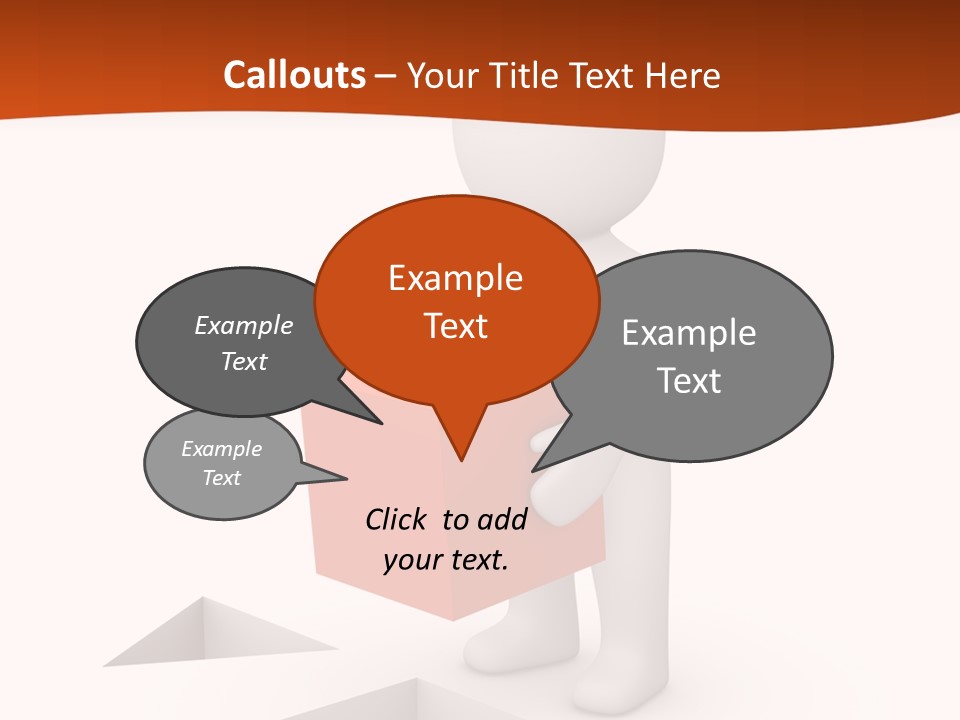 A Person Holding A Box In His Hands PowerPoint Template