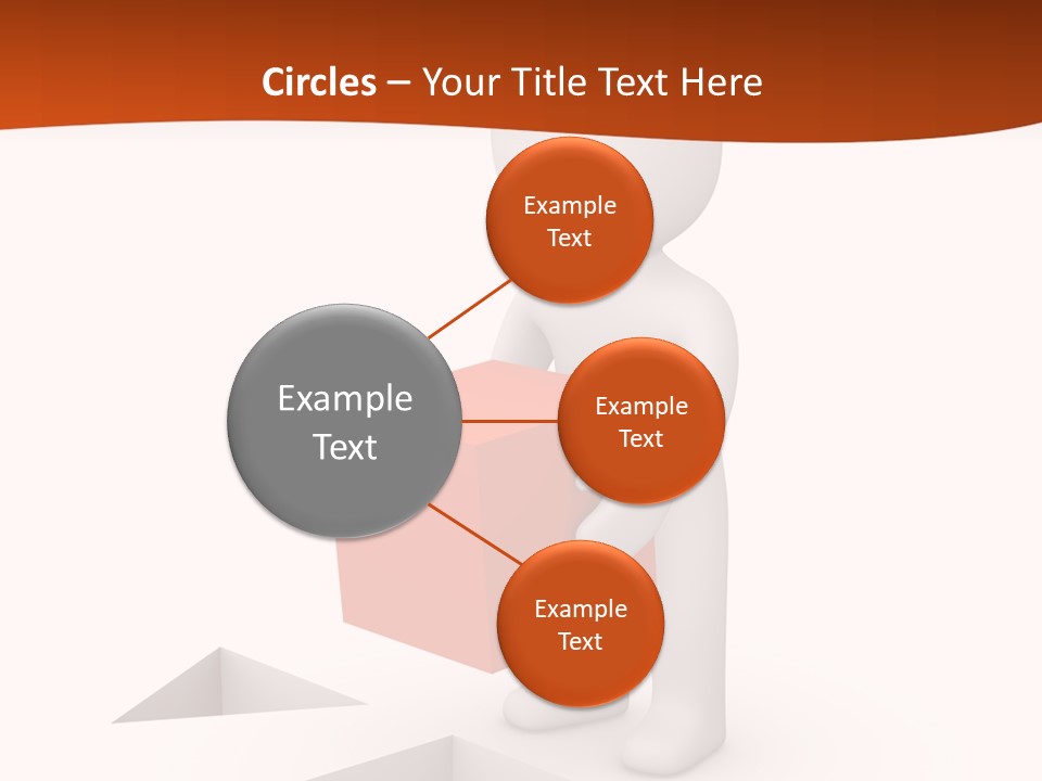 A Person Holding A Box In His Hands PowerPoint Template