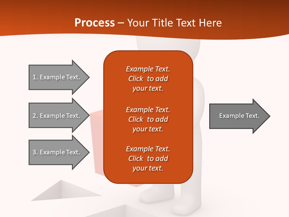 A Person Holding A Box In His Hands PowerPoint Template