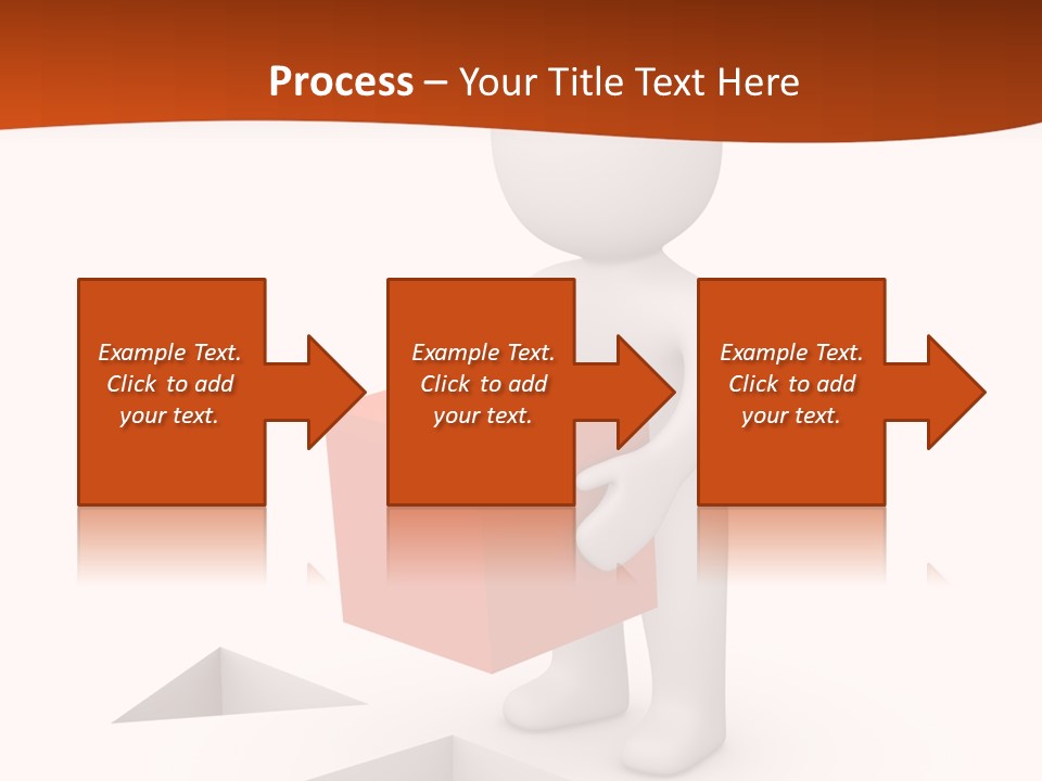A Person Holding A Box In His Hands PowerPoint Template