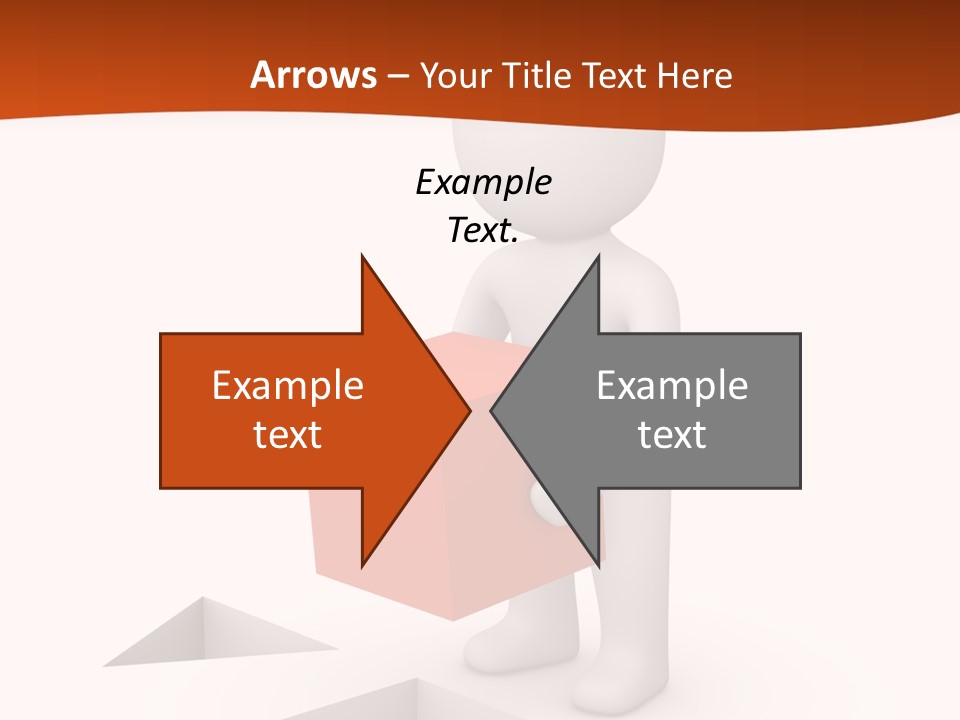 A Person Holding A Box In His Hands PowerPoint Template