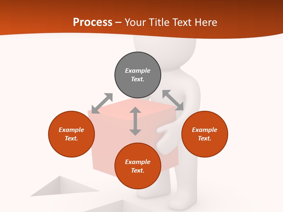 A Person Holding A Box In His Hands PowerPoint Template