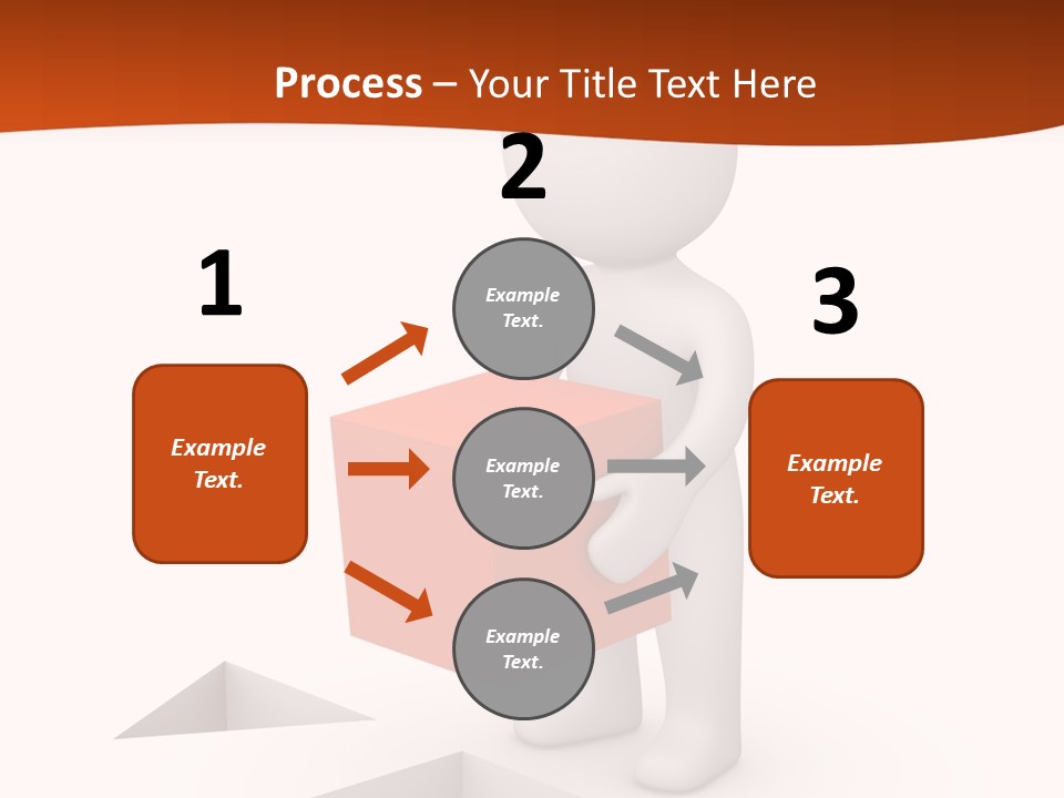 A Person Holding A Box In His Hands PowerPoint Template