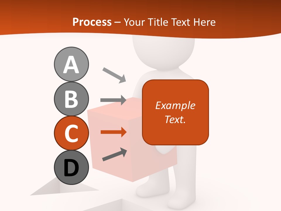 A Person Holding A Box In His Hands PowerPoint Template
