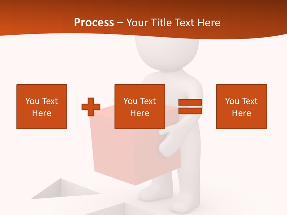 A Person Holding A Box In His Hands PowerPoint Template
