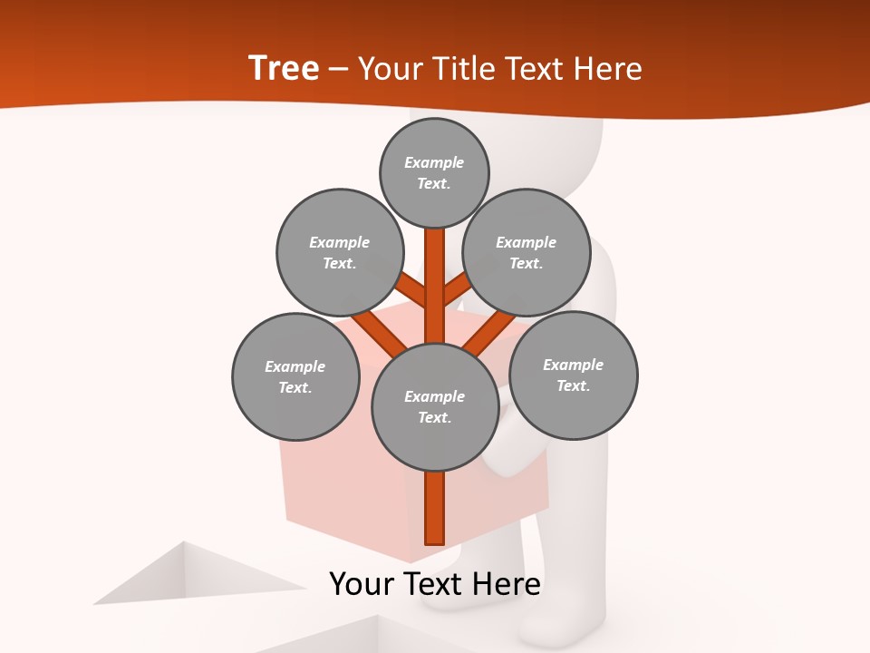 A Person Holding A Box In His Hands PowerPoint Template