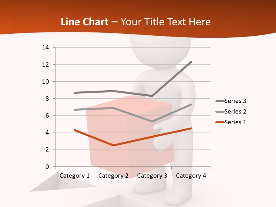 A Person Holding A Box In His Hands PowerPoint Template