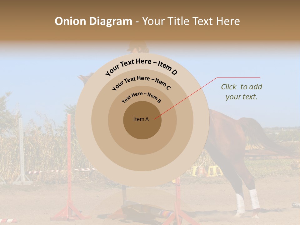 Training Woman Powerful PowerPoint Template