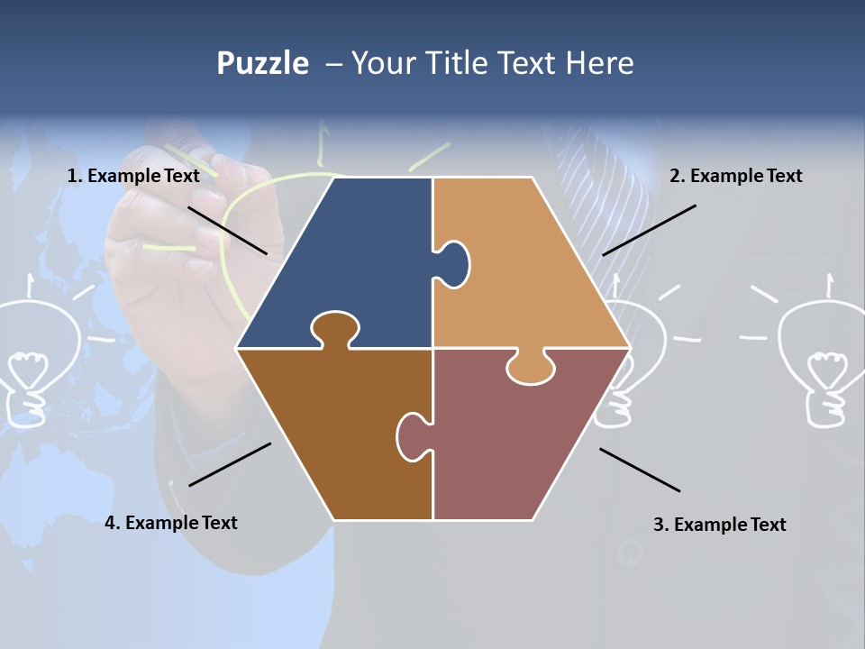 Symbol Environment Sketch PowerPoint Template