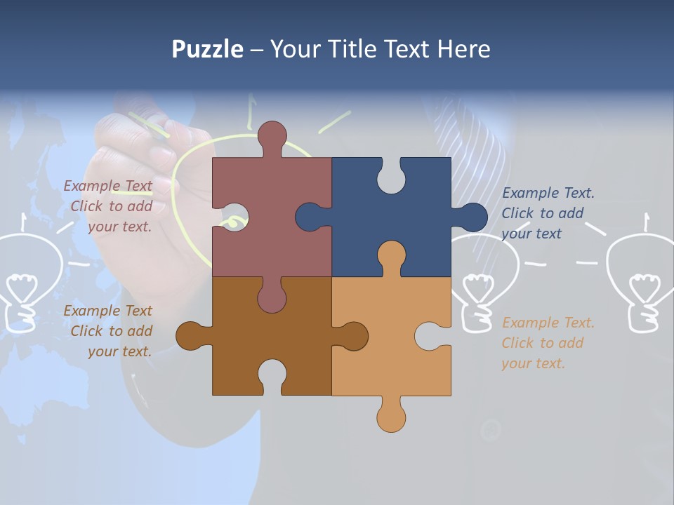 Symbol Environment Sketch PowerPoint Template