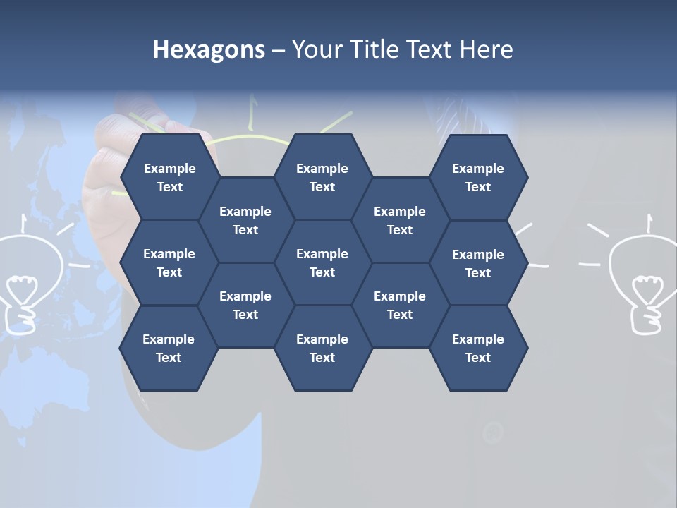 Symbol Environment Sketch PowerPoint Template
