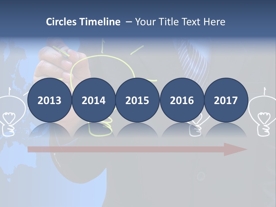 Symbol Environment Sketch PowerPoint Template