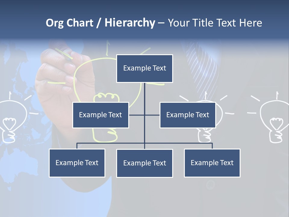 Symbol Environment Sketch PowerPoint Template