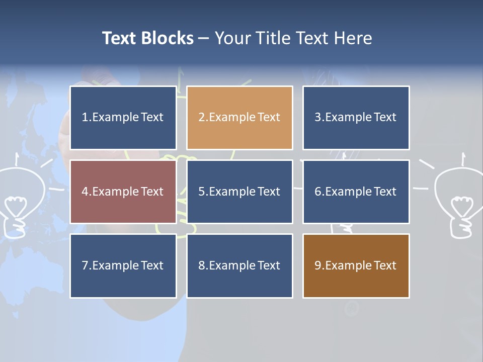 Symbol Environment Sketch PowerPoint Template