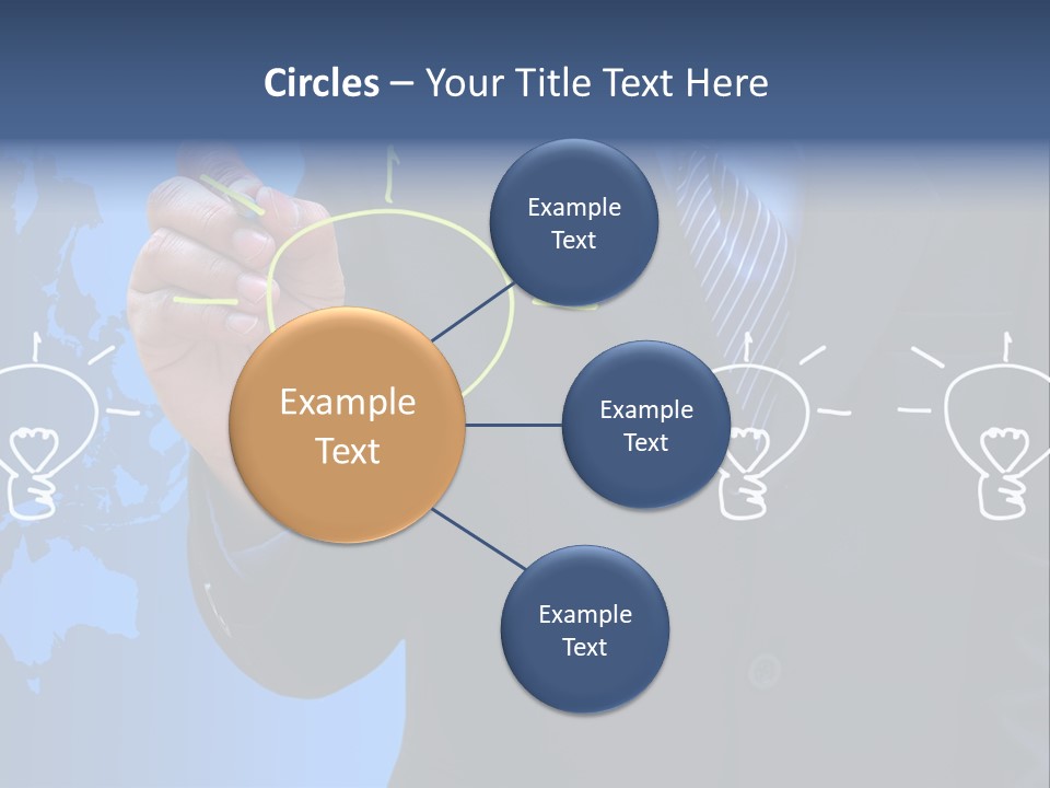 Symbol Environment Sketch PowerPoint Template