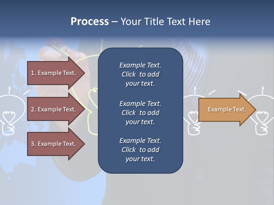 Symbol Environment Sketch PowerPoint Template
