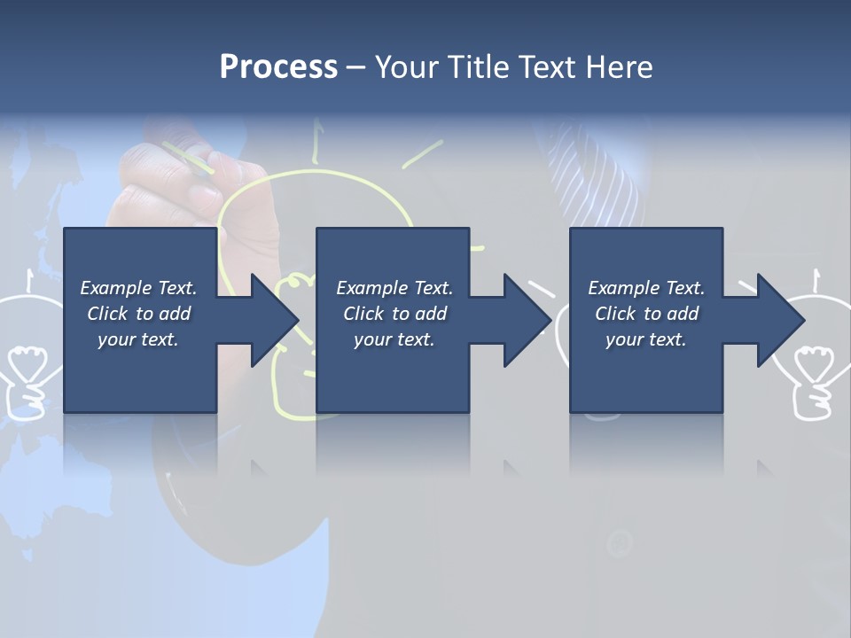 Symbol Environment Sketch PowerPoint Template