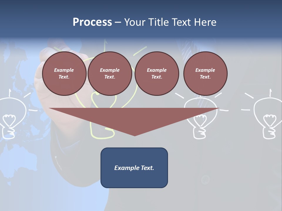 Symbol Environment Sketch PowerPoint Template