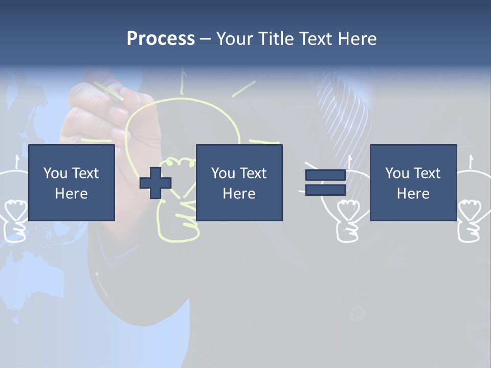 Symbol Environment Sketch PowerPoint Template