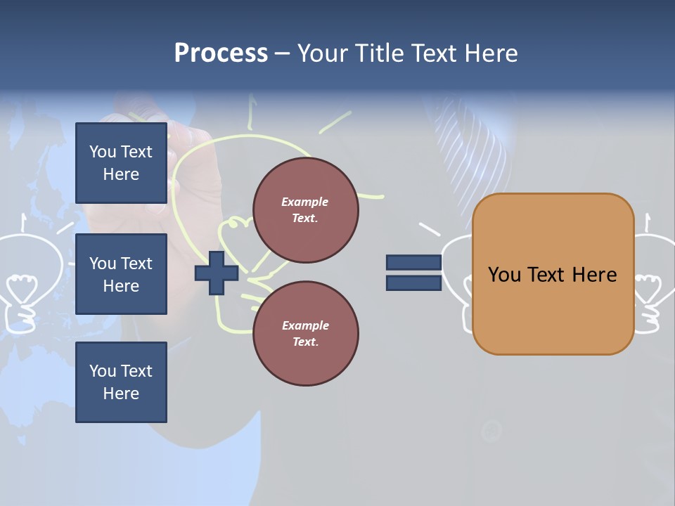 Symbol Environment Sketch PowerPoint Template
